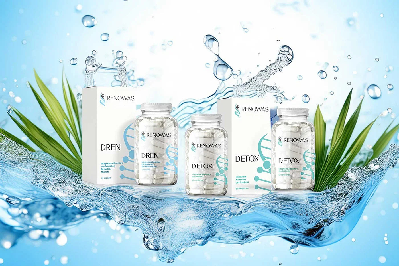 Integratore Detox Naturale per Depurare e Drenare