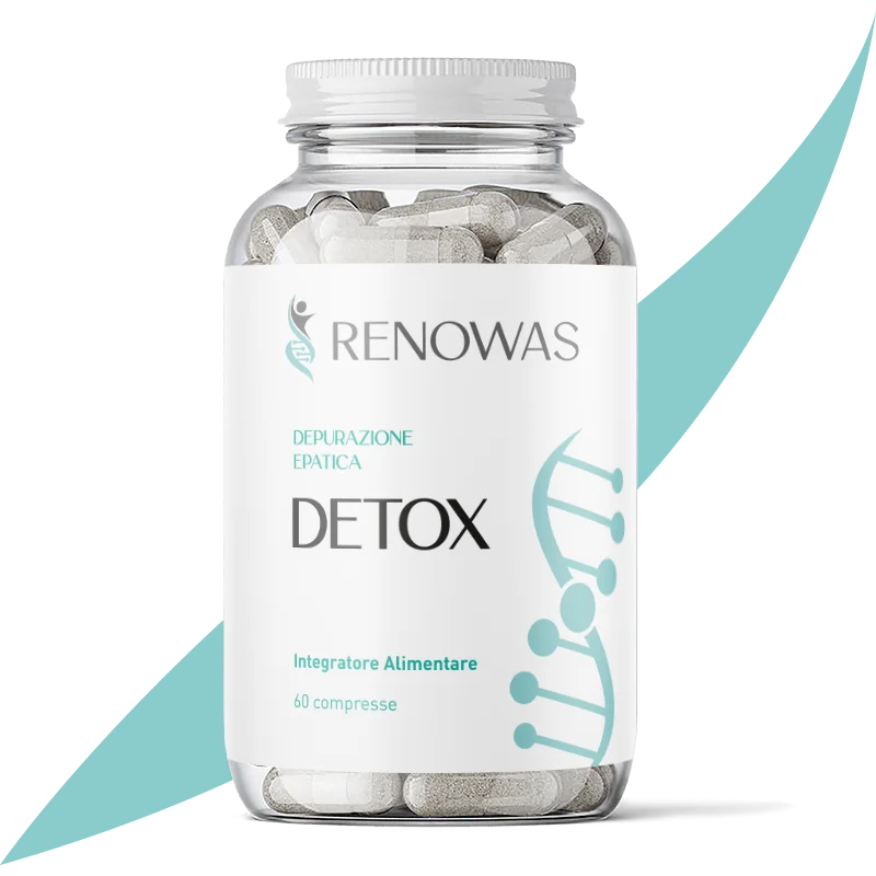 Renowas Detox Integratori per Depurare il Fegato